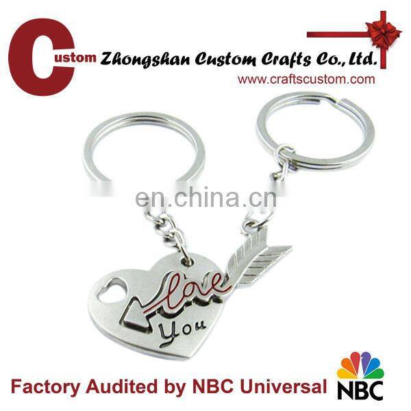 Custom hot sell wedding beer opener keychain