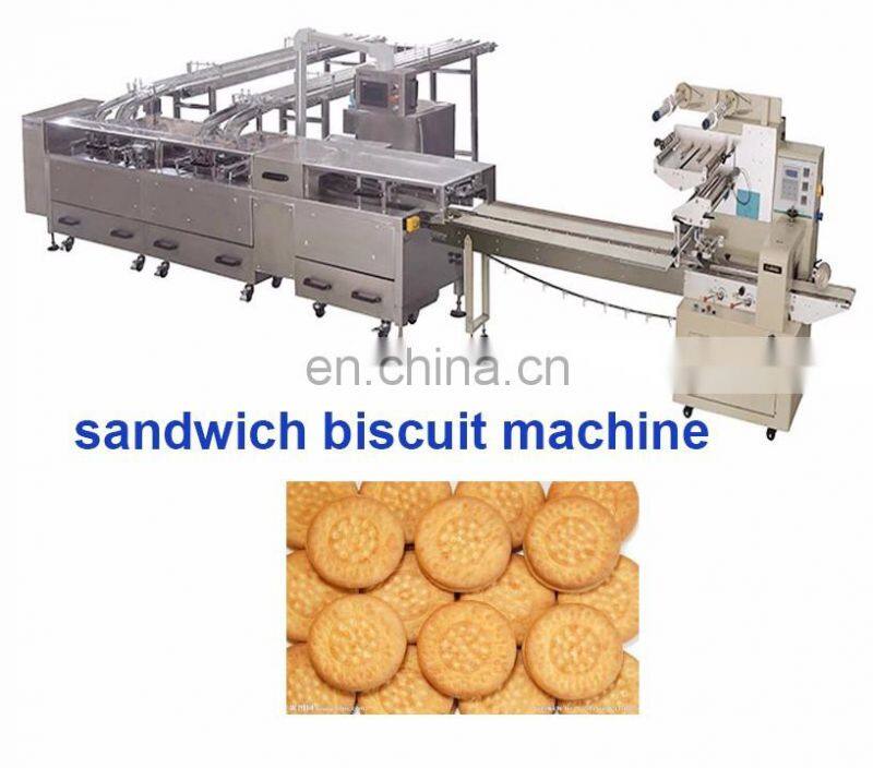 High quality simple sandwich biscuit machine for sale
