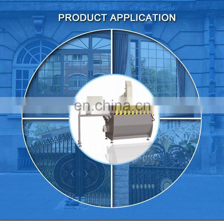 Aluminum profile CNC precision drilling and milling machine for making screens