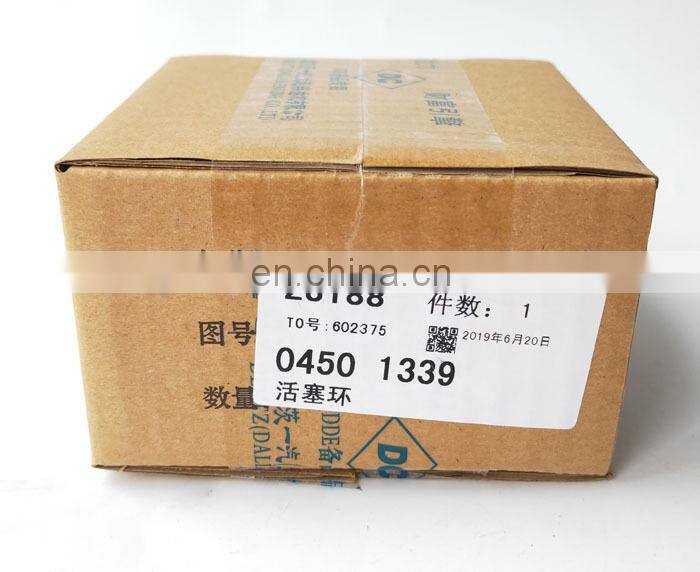 BF6M1013 engine piston ring set 21299547 4501339 04501339
