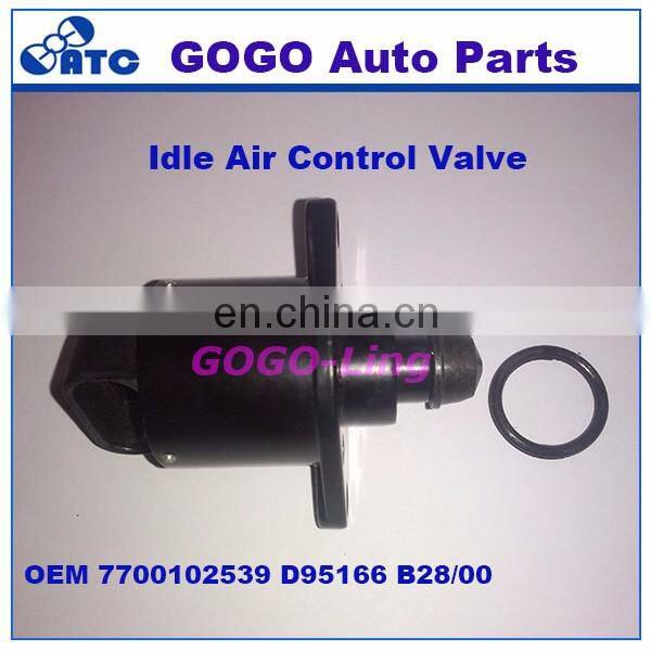 Idle Air Control Valve for OPEL/RENAULT OPEL/RENAULT OEM 7700102539, 8200299241, 8200692605 D95166 B28/00