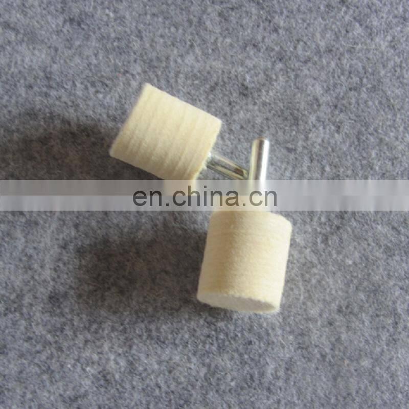 Wool felt Grinding Bobs / cone Polishing Heads