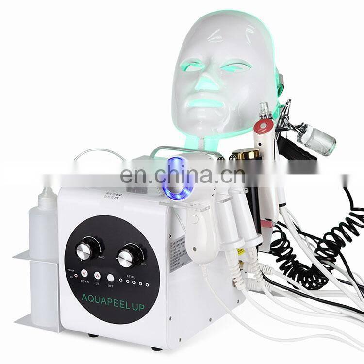 Facial skin scrubber exfoliation beauty machine for oxygen water hydra deep cleansing