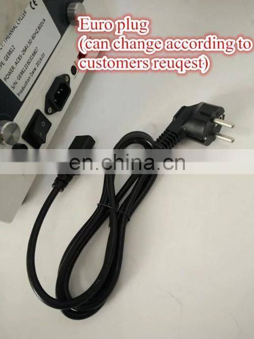 Popular digital pcr machine real time display thermocycler with low noise