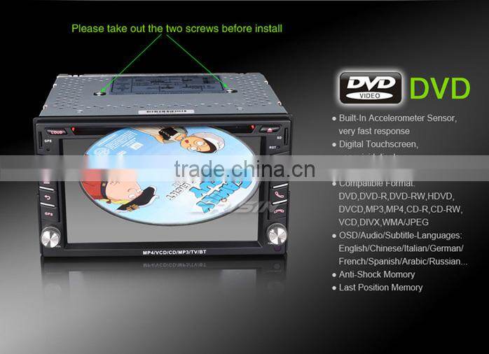 Erisin ES7610M 6.2" 2 Din Autoradio DVD GPS with SWC Bluetooth