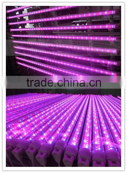 Super bright 15w fixture t8 led tube grow light kind led grow light
