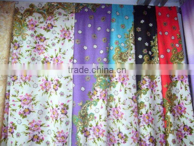 S084 latest design printed rectangle islamic scarf 2011