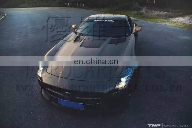 NEW ARRIVVAL for SUPER racing MB SLS W197 style full car bumper set 2017 year