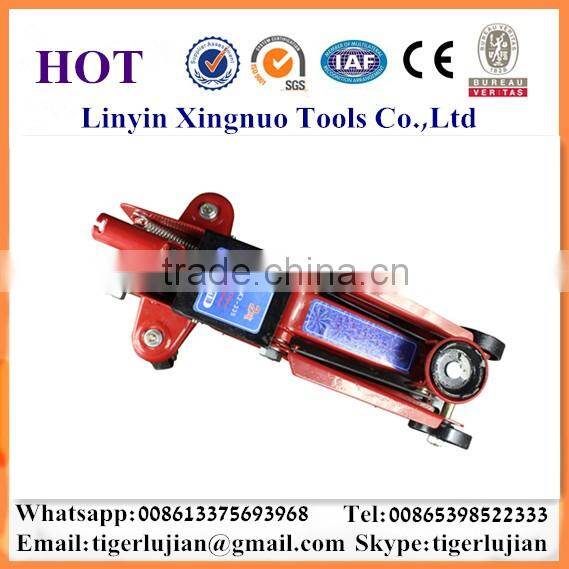 China famous brand name Xingnuo 2-ton capacity red colored vehicle jack