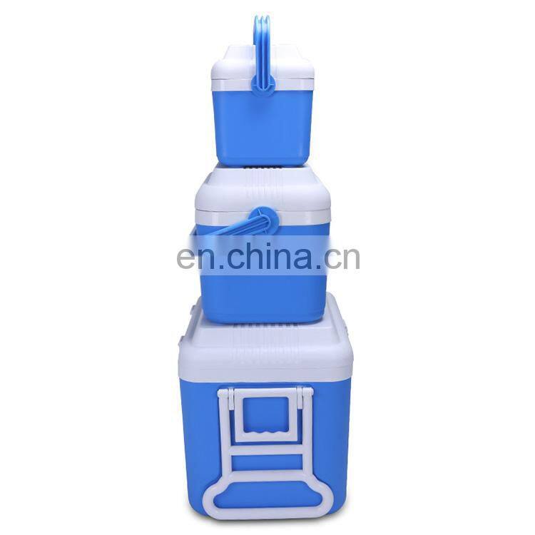 Insulated 8L 22L 50L Outdoor Plastic Ice Chest Cooler box set high quality Cooler Box For Meat Transportation