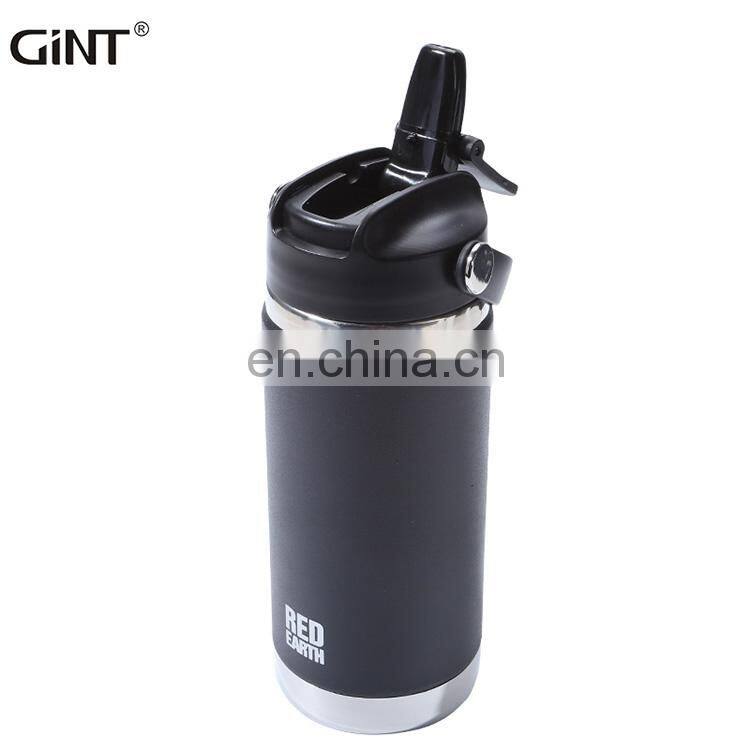 Red Earth 550ml 18/8 Stainless Steel Vacuum Insulated Water Bottle with straw