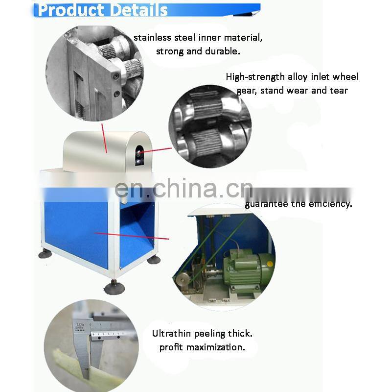 Grande Best Selling Full Stainless Steel Automatic Sugarcane Peeler