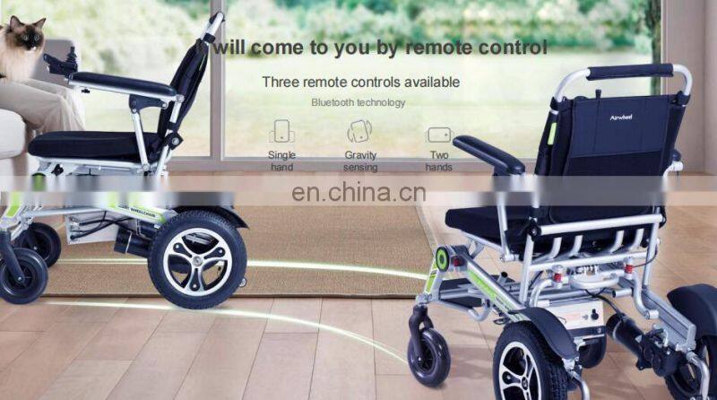 new remote lightweight auto-folding power wheelchair H3T-TY LANTSUN