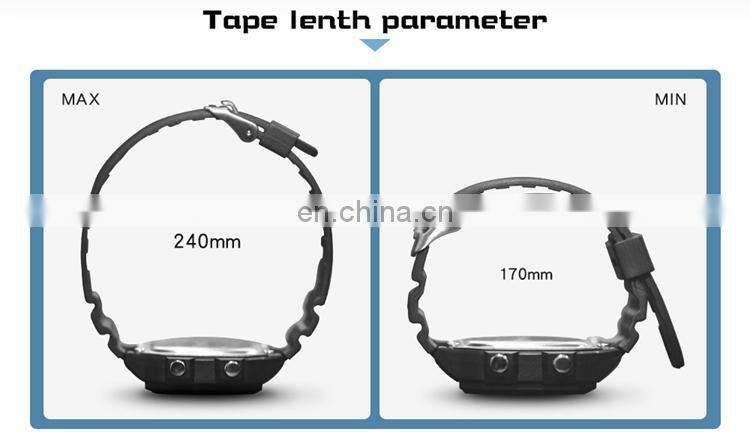 SANDA 418 Latest Men Digital Sport Watches Silicon Watch Band Stopwatch Back Light Time Showed Boys Digital Watch