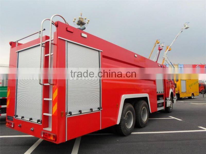 HOWO 10wheels fire fighting truck water tank capacity 16m3 with good price for sale 008615826750255 (Whatsapp)