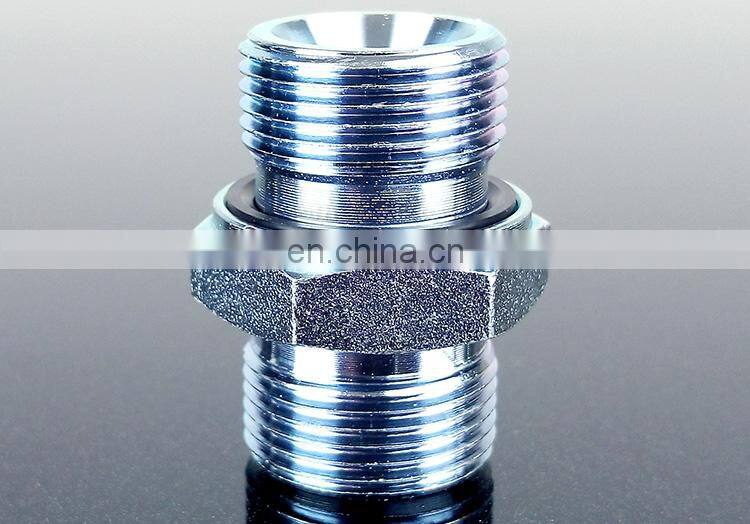 Hydraulic Pipe Fitting 1CM/1DM-WD Metric Male Double Hex Nipple