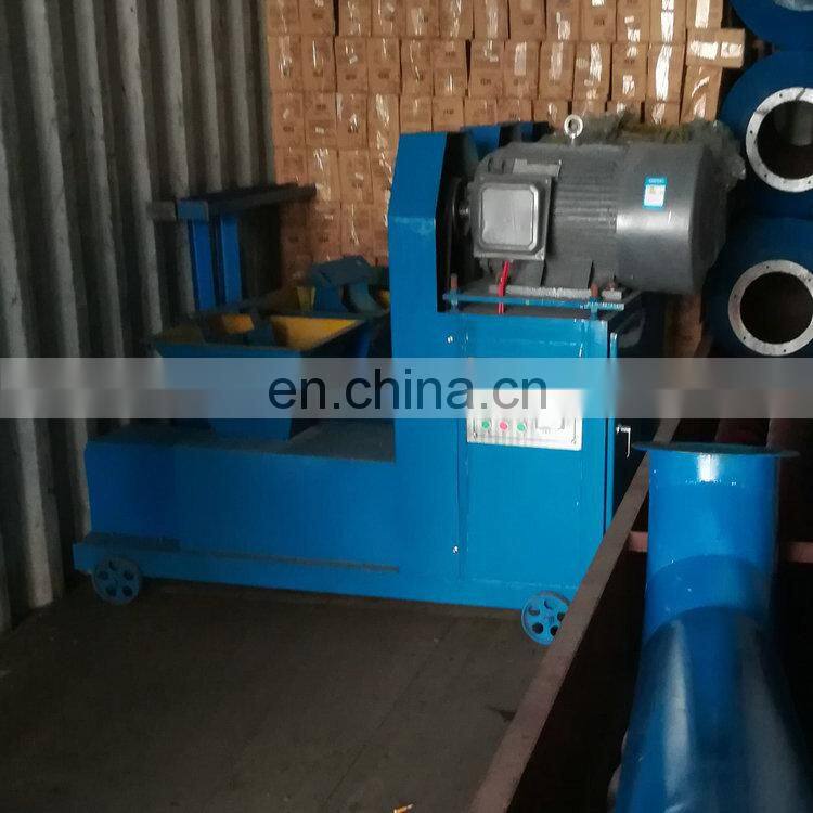 Wood sawdust briquetting press machine factory price
