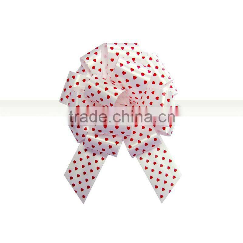 Laminated Hongkong Pull Ribbon Bow For Wrapping Christmas Tree/Birthday Cake/Wedding Car