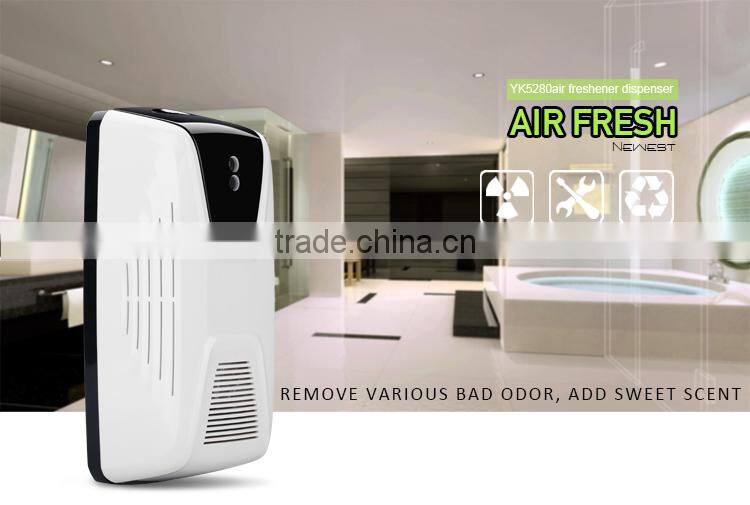 Sensor Electric AC Fan Air Freshener Dispenser/Hanging Essential Oil Perfume Diffuser