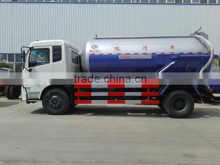 2015 Euro IV 6m3 sewer cleaning vehicle, dongfeng suction truck