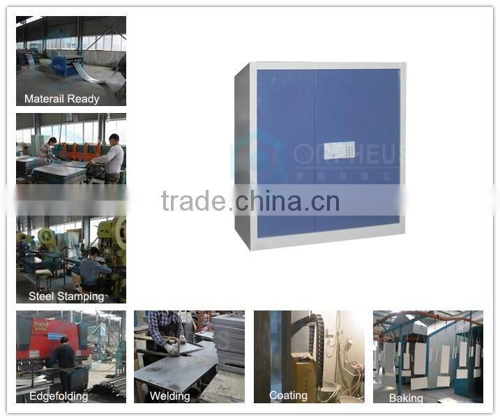 Elegant furniture small space storage cupboard swing door mini cabinet