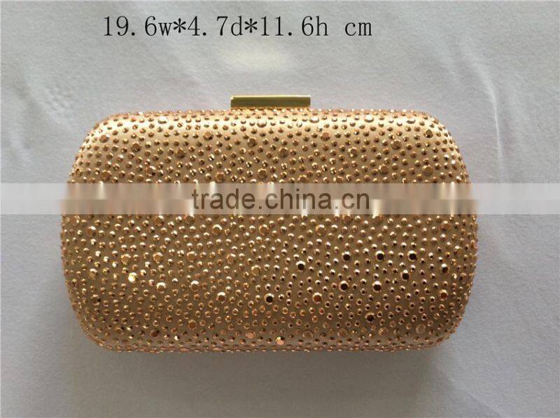 cheap rhinestude clutch bag sequin fabric party bag