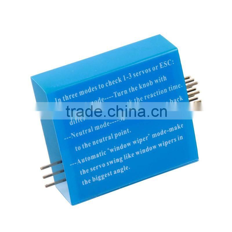 Multi Servo Tester 3CH ECS Consistency Speed Controler Power Channels CCPM Meter