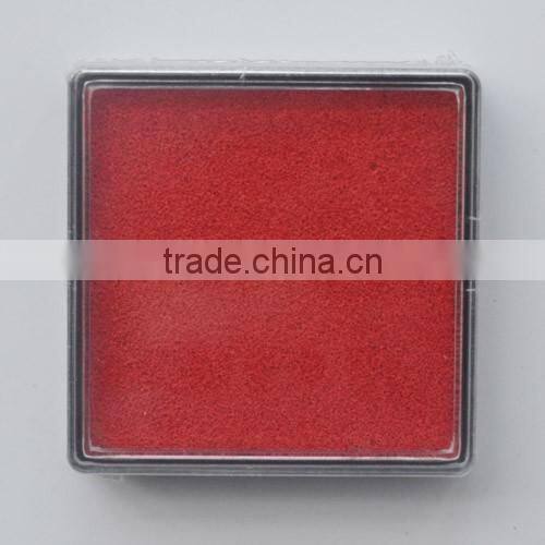 Beautiful toy stamp pad for wholesale and retail/Custom bright color refill ink craft stamp pad