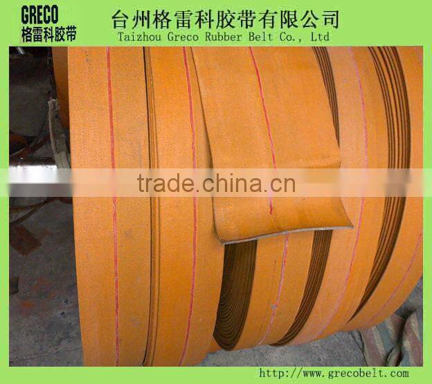 Cut edge Flat v-belt