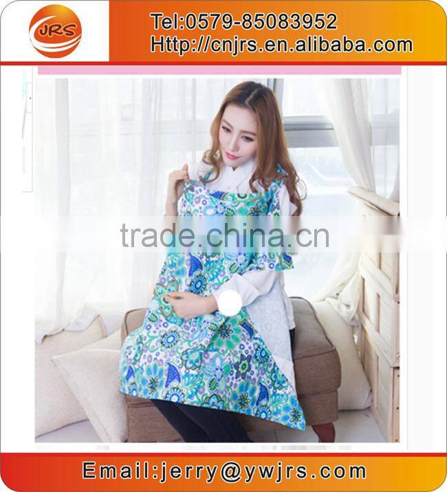 High quality baby breast feeding apron with multi-color