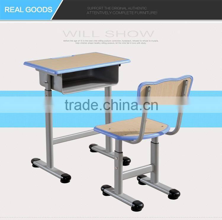 Adjustable school furniture table and chair/Study table and chair/Student desk and chair/Kids school furniture