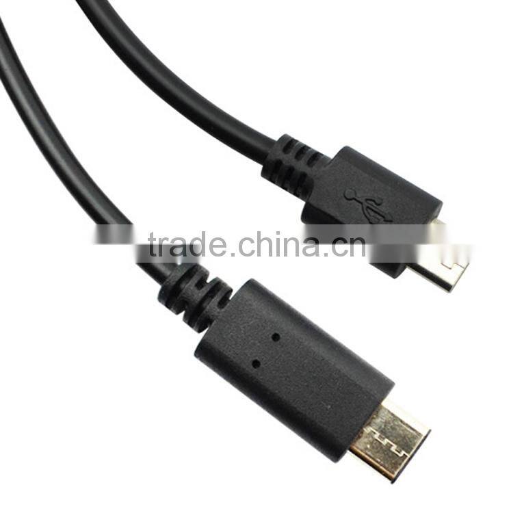 Super Speed USB 2.0 Micro B to Type C 3.1 Cable with high quality