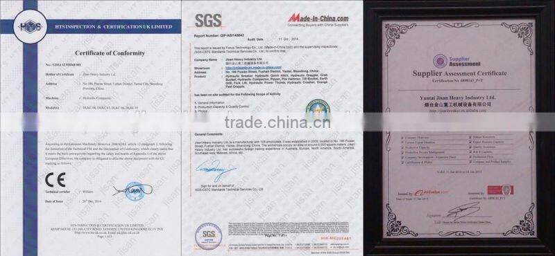 Excavator Hydraulic Ground Compactors, Road Construction Compactor, vibrating plate Compactor