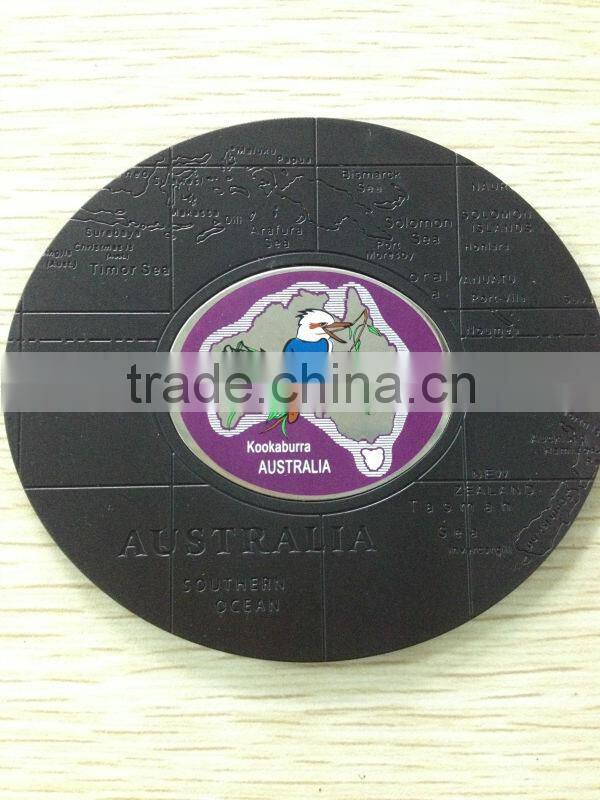High quality fancy tea plastic cofee cup mat