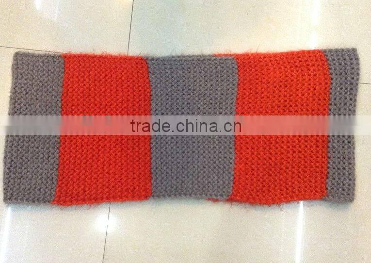 Patchwork Color Knitted Winter Women Neck Warmers