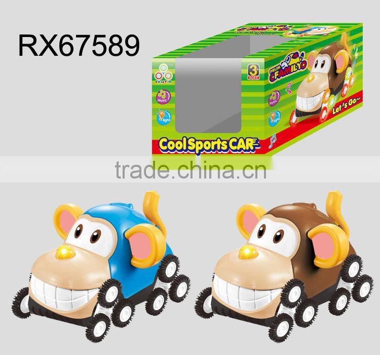 Newest toy electrical car cool sports car stunt car b o toys for children