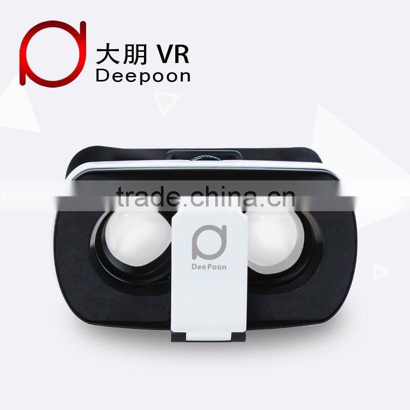 2016 hot sale 96 degree fov vr 3d glasses for smartphones Deepoon V3 intelligent glasses DeePoon VR in stock