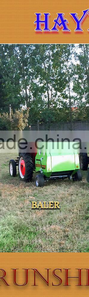 Small hay round baler /straw hay baler