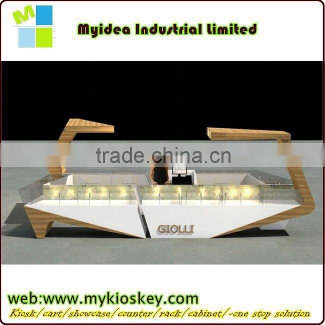 High quality jewelry display showcase/jewelry shop counter/jewelry shop furniture