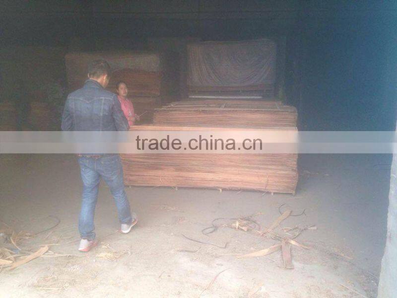 Small size popular Linyi factory hot selling AB Grade pencil cedar face veneer