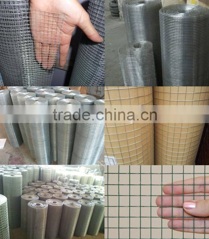 High quality 8 gauge galvanized welded wire mesh