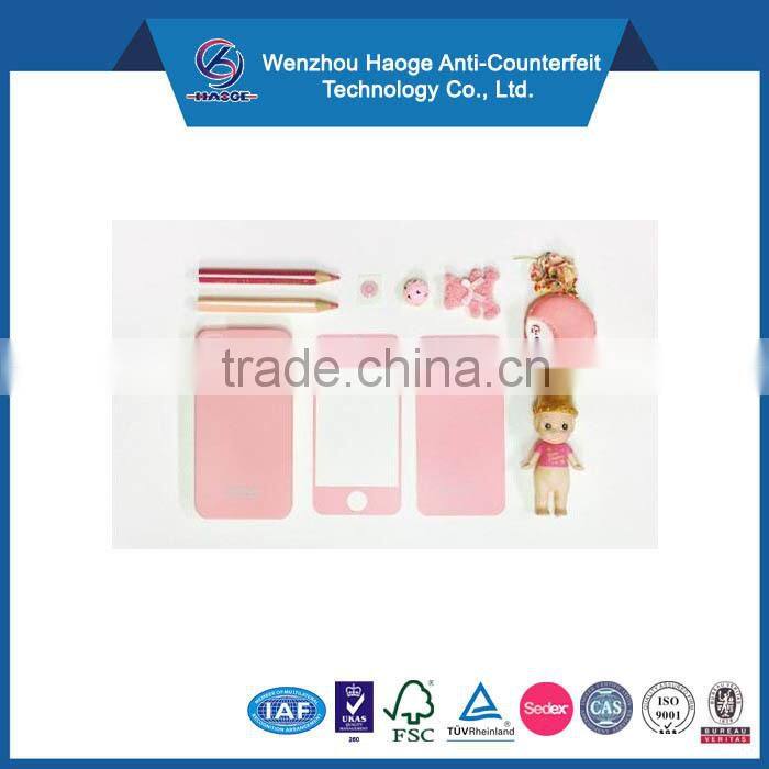 Mobile phone camera reuseable stickers