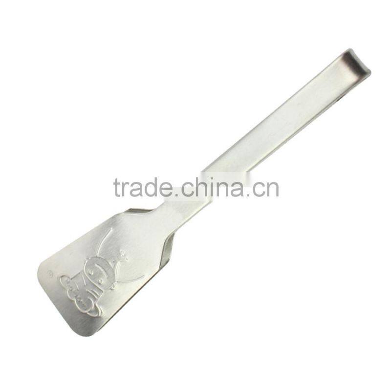 EA001 Stainless steel food tongs food grade kitchen tongs