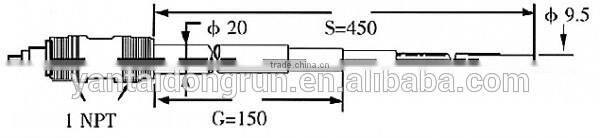 DRFK-98 the newest tech RF Admittance oil level transmitter/manufacturer/high quality