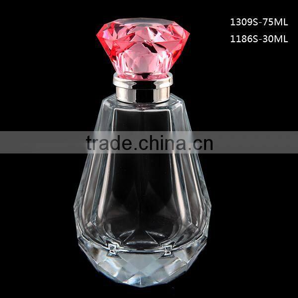Glass perfume bottle wholesale recycle empty perfume bottles glass 50 ml
