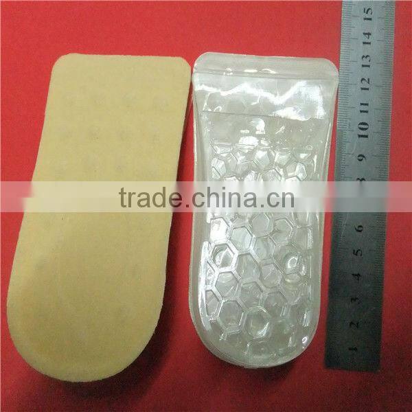 1/2 Gel heighten insole for ladies shoes