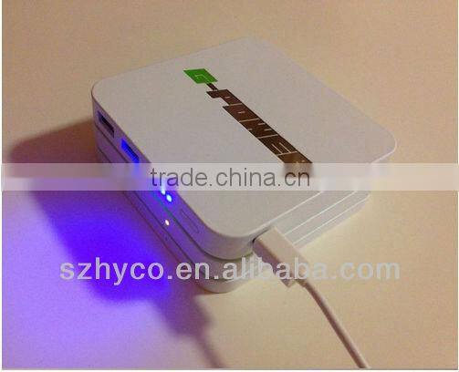 High Quality Solar Stackable Portable Power bank with CE FCC
