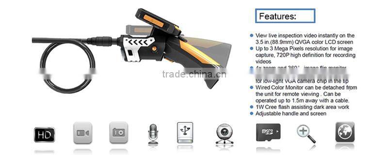 8.2mm crawler pipe inspection camera