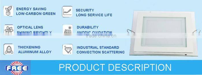 Lighting materials for 12w led panel light spare parts,square,aluminum alloy,Foshan manufacturing