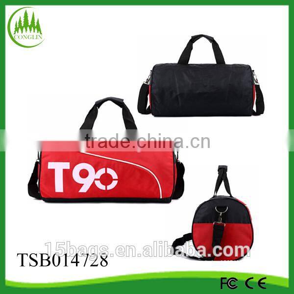 2015 China supplier nylon outdoor bag with shoe compartment